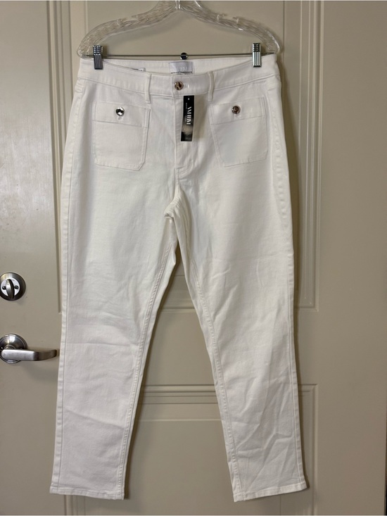 White House Black Market Denim - NWT White House Black Market Women’s White High-Rise Skinny Jeans SZ 12 $110